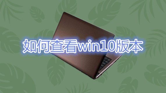 如何查看win10版本