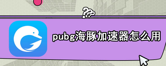 pubg海豚加速器怎么用