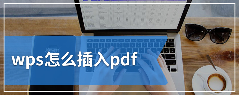 wps怎么插入pdf