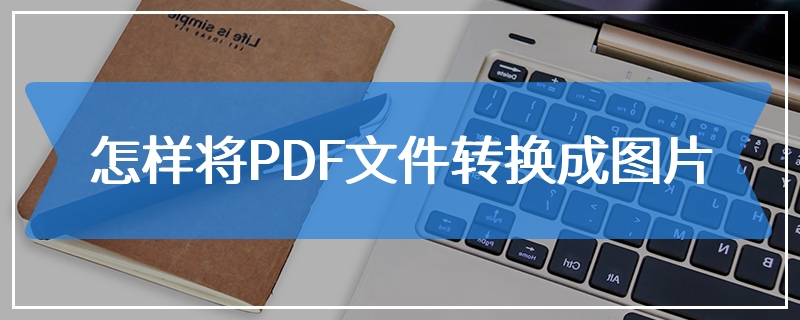 怎样将PDF文件转换成图片