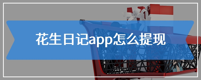 花生日记app怎么提现