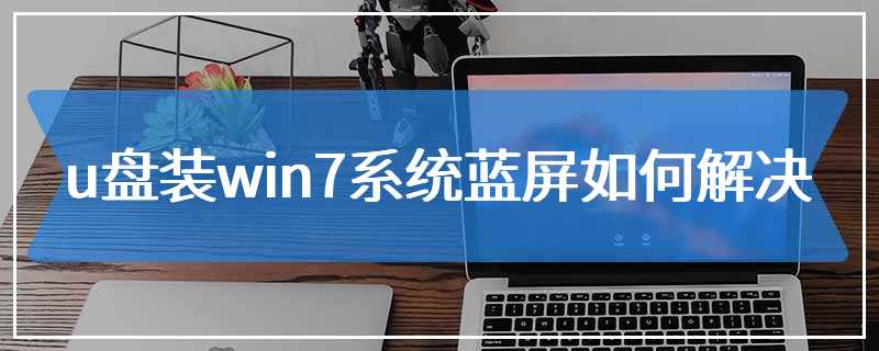 u盘装win7系统蓝屏如何解决