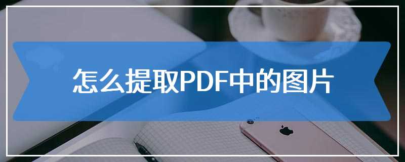 怎么提取PDF中的图片