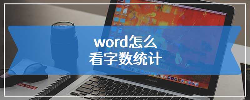 word怎么看字数统计