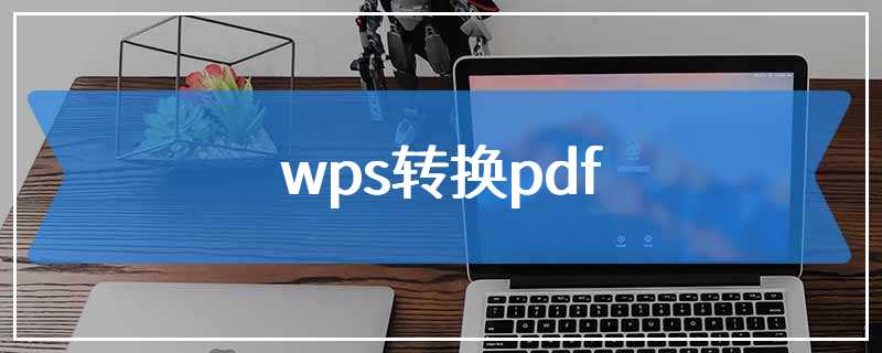 wps转换pdf