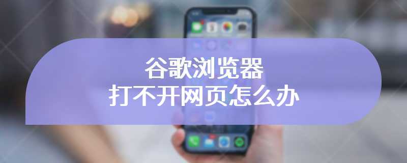 谷歌浏览器打不开网页怎么办