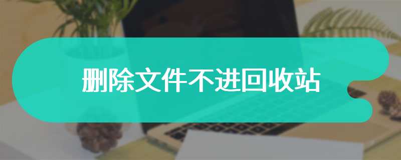 删除文件不进回收站