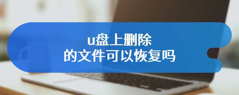 u盘上删除的文件可以恢复吗