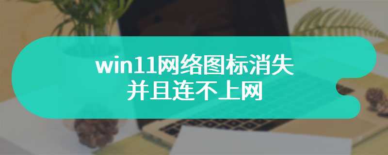 win11网络图标消失并且连不上网