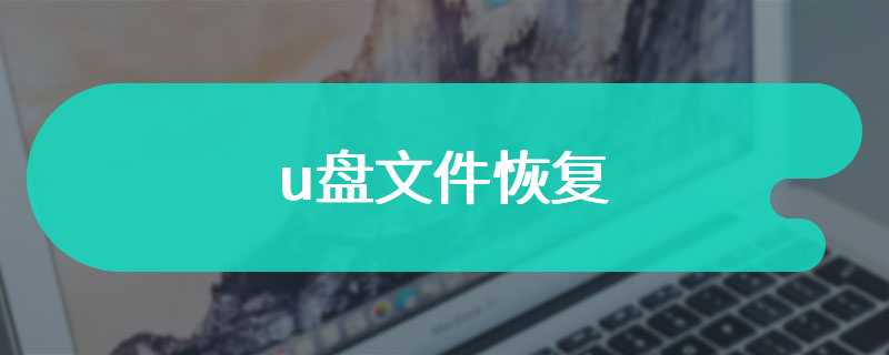 u盘文件恢复