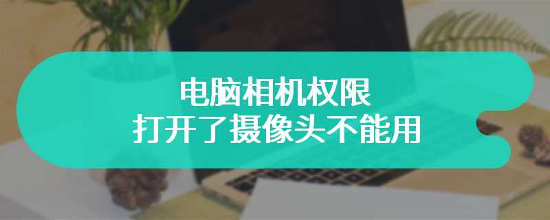 电脑相机权限打开了摄像头不能用