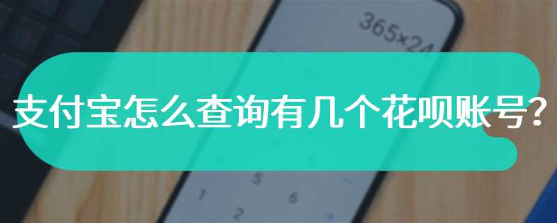 支付宝怎么查询有几个花呗账号？